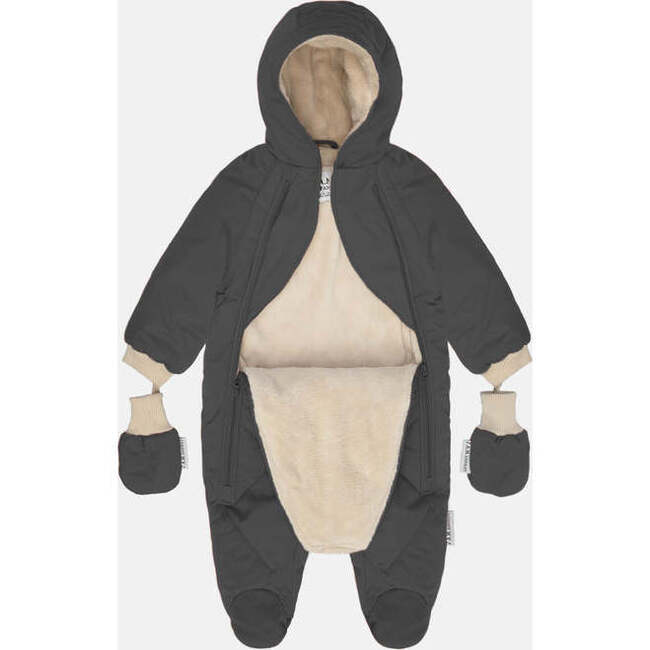 Bebe Benji Snowsuit, Smokey Quilted
