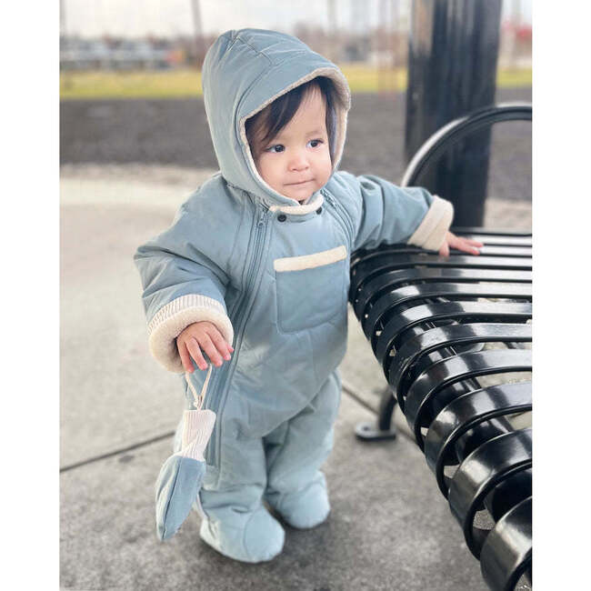 Bebe Benji Snowsuit, Mirage Quilted - Snowsuits - 3