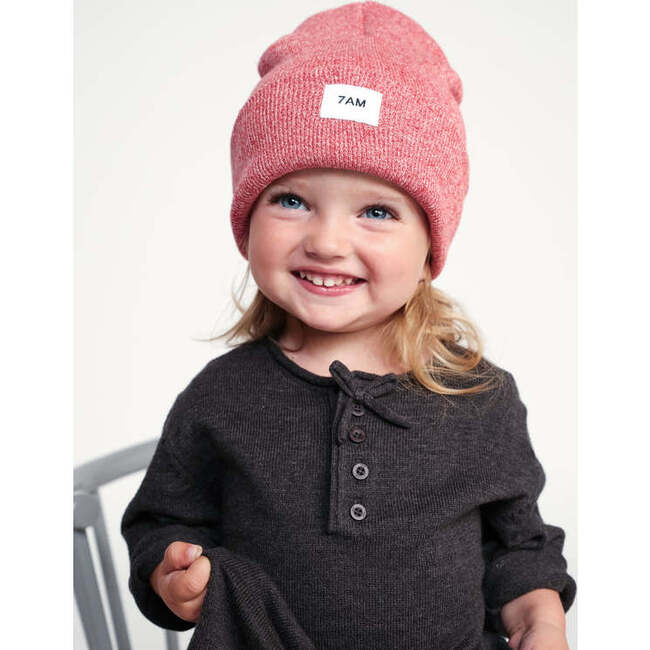 Baby Heather Beanies, Red