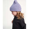 Baby Heather Beanies, Purple - Hats - 2 - thumbnail