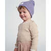 Baby Heather Beanies, Purple - Hats - 3 - thumbnail