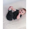 Baby Hug Me Leggings, Black Melange - Leggings - 4 - thumbnail