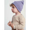 Baby Heather Beanies, Purple - Hats - 6 - thumbnail