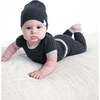 Baby Hug Me Leggings, Black Melange - Leggings - 6 - thumbnail
