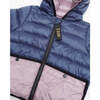 Roll Me Jacket, Mystic Blue Lilac - Puffers & Down Jackets - 5 - thumbnail