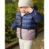 Roll Me Jacket, Mystic Blue Lilac - Puffers & Down Jackets - 7 - thumbnail