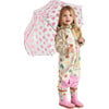 Tula Tree Print Umbrella, Beige - Umbrellas - 6 - thumbnail