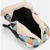 Print Zipped Puffy Car Seat Cocoon, Copenhagen - Car Seat Accessories - 4