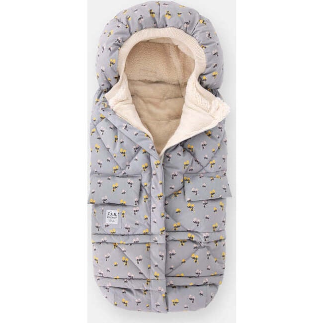 Evolution® 212 Quilt Floral Print Zipped Blanket, Autumn Blossom - Stroller Accessories - 2