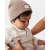 Heather Knit Beanie, Ash Oak - Hats - 2 - thumbnail