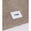 Heather Knit Beanie, Ash Oak - Hats - 3 - thumbnail