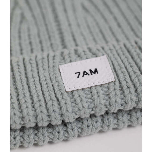 Chunky Rib Knit Beanie, Mirage