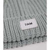 Chunky Rib Knit Beanie, Mirage - Hats - 2 - thumbnail