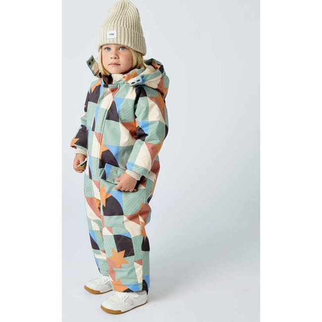 Benji Grand Print Snowsuit, Copenhagen - Snowsuits - 2