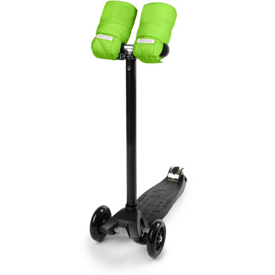 Kids Scooter Warmmuffs, Green - Gloves - 1