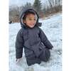 Benji Snowsuit Grand, Smokey Grey - Snowsuits - 2