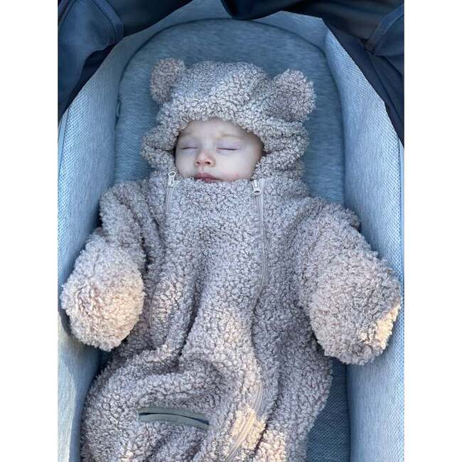 Teddy Bunting Bébé, Oatmeal - Rompers - 4