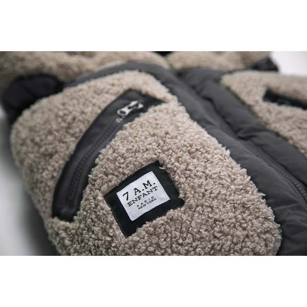 Teddy Appliqué Blanket 212 Evolution, Oatmeal - Stroller Accessories - 5