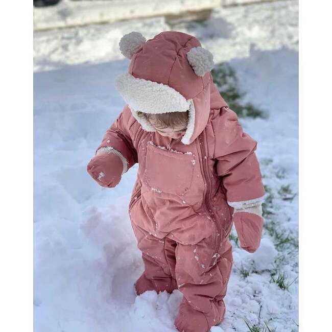 Benji Snowsuit Bebe, Rose Dawn Quilted