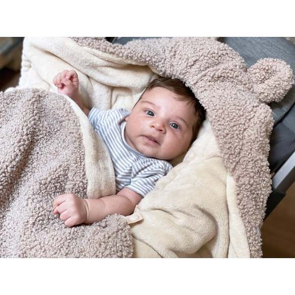 Teddy NidoBébé Infant Wrap, Oatmeal - Stroller Accessories - 7