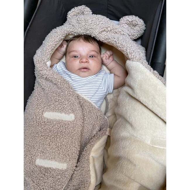 Teddy NidoBébé Infant Wrap, Oatmeal - Stroller Accessories - 8