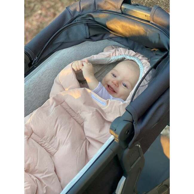 Airy NidoBébé Infant Wrap, Cameo Pink - Stroller Accessories - 8