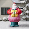 Santa Inflatable - Outdoor Decor - 1 - thumbnail