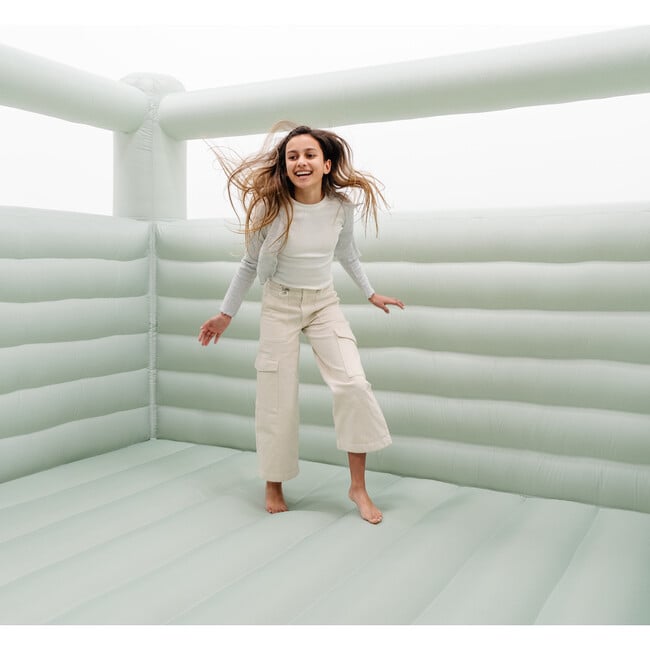 Walled Tumble Bounce House, 12x12 Green - Playhouses - 3