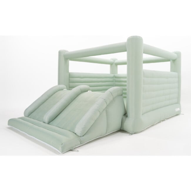 Walled Tumble Bounce House, 12x12 Green - Playhouses - 4