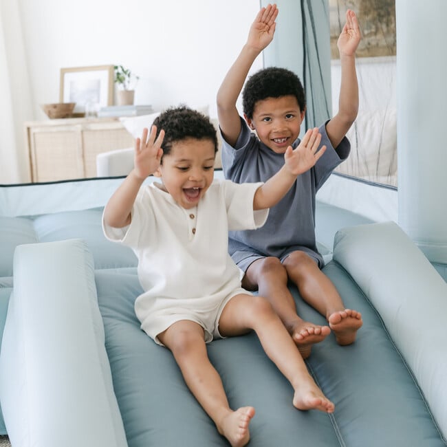 Tumble Bounce House, 6x6 Blue - Playhouses - 3