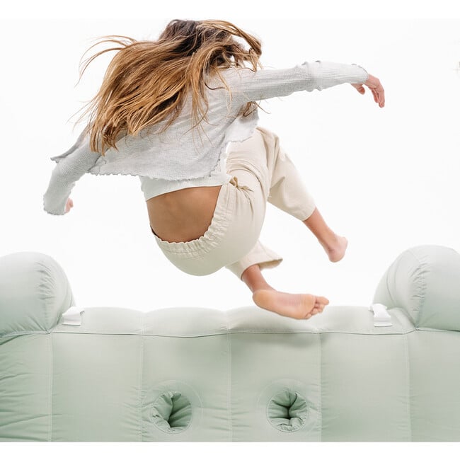 Walled Tumble Bounce House, 12x12 Green - Playhouses - 5