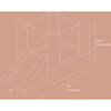Tumble Bounce House, 6x6 Neutral - Playhouses - 9