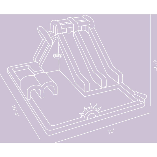 Smol Splash Bounce House, - Playhouses - 11