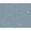 Tumble Bounce House, 6x6 Blue - Playhouses - 9 - thumbnail