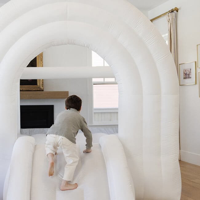 Rainbow Bounce House, 8x8 Neutral - Playhouses - 4