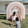 Rainbow Bounce House, 6x6 Pink - Playhouses - 3 - thumbnail