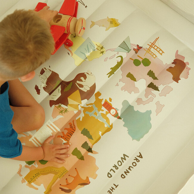 Mini World Map Bounce House