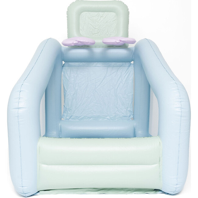 Mini Dual Shot Seafoam Infaltable Basketball