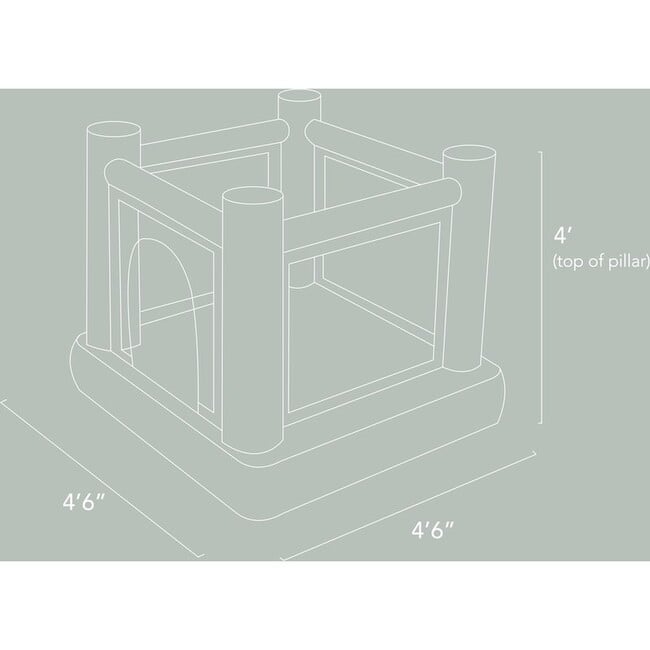 Mini World Map Bounce House - Playhouses - 6