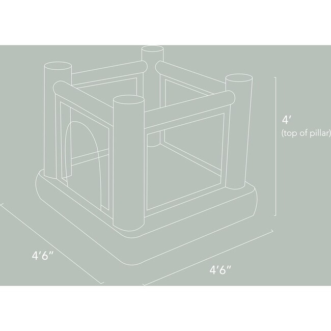 Mini City Bounce House, - Playhouses - 5