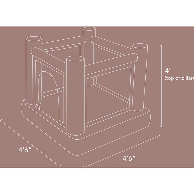 Mini Dollhouse Bounce House - Playhouses - 5