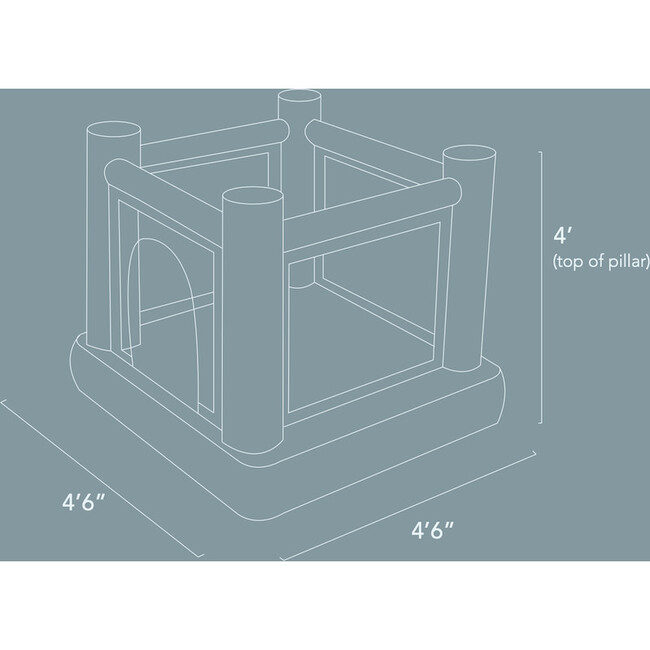 Mini Alphabet Bounce House - Playhouses - 5