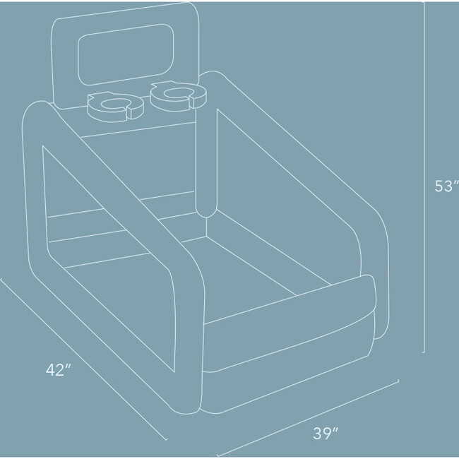 Mini Dual Shot Neutral Infaltable Basketball - Outdoor Games - 8