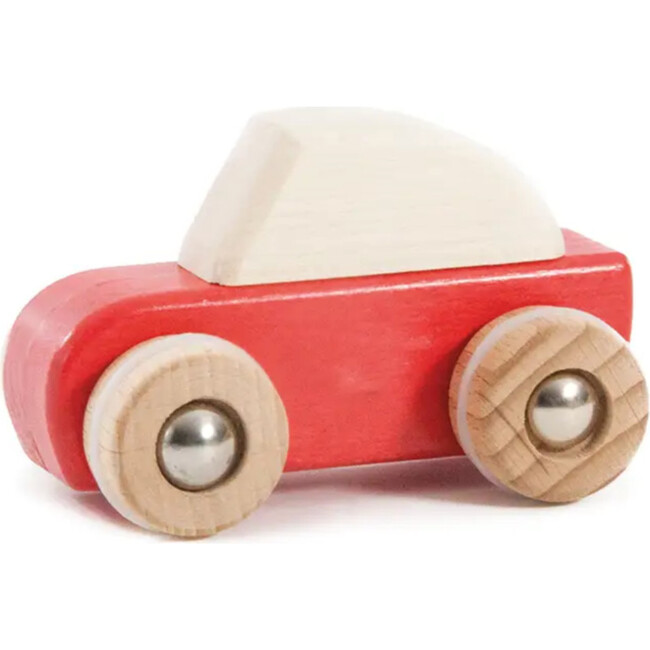 Pull-back Car Red - Woodens - 1