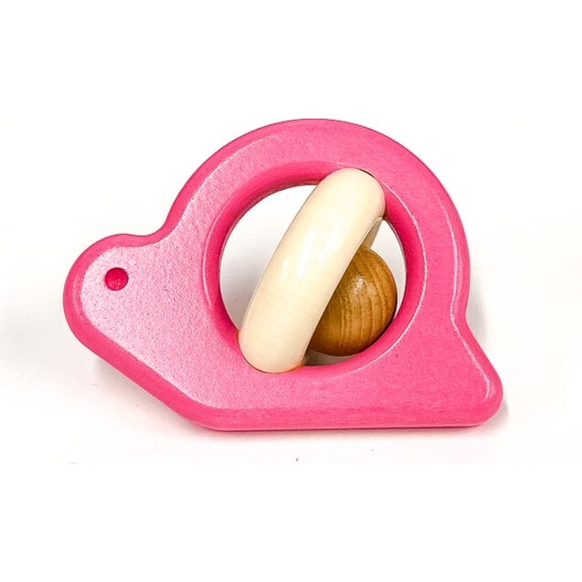 Snail Rattle, Pink