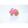Small Rabbit, Pink - Woodens - 2 - thumbnail