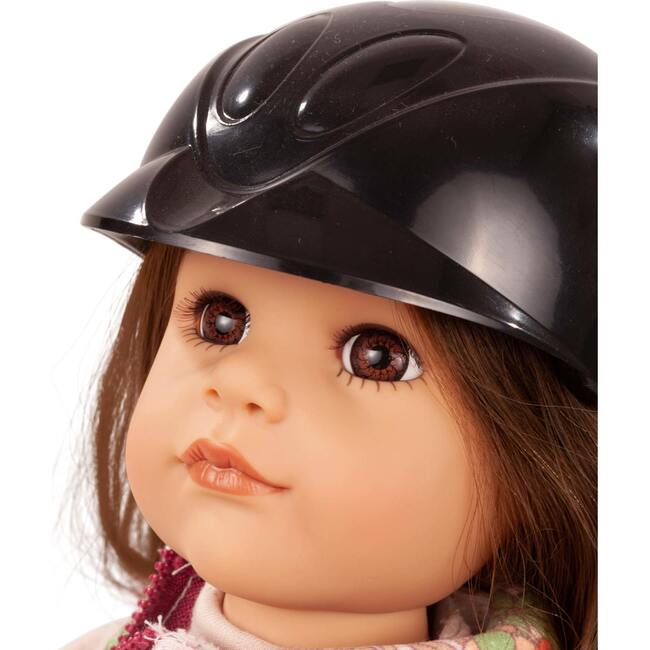 Hannah Loves Horseback RIding 19.5" Multi-Jointed Standing Doll Playset - Dolls - 3
