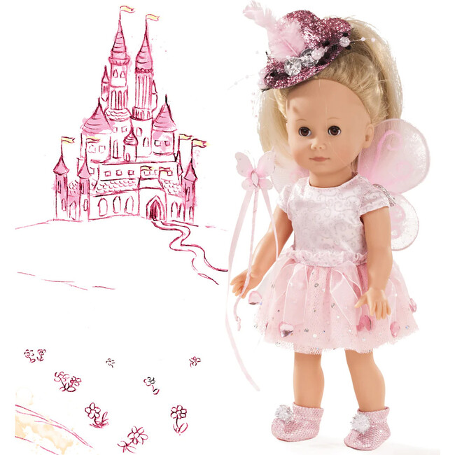Gotz Just Like Me Paula The Fairy Doll 11" Standing Doll