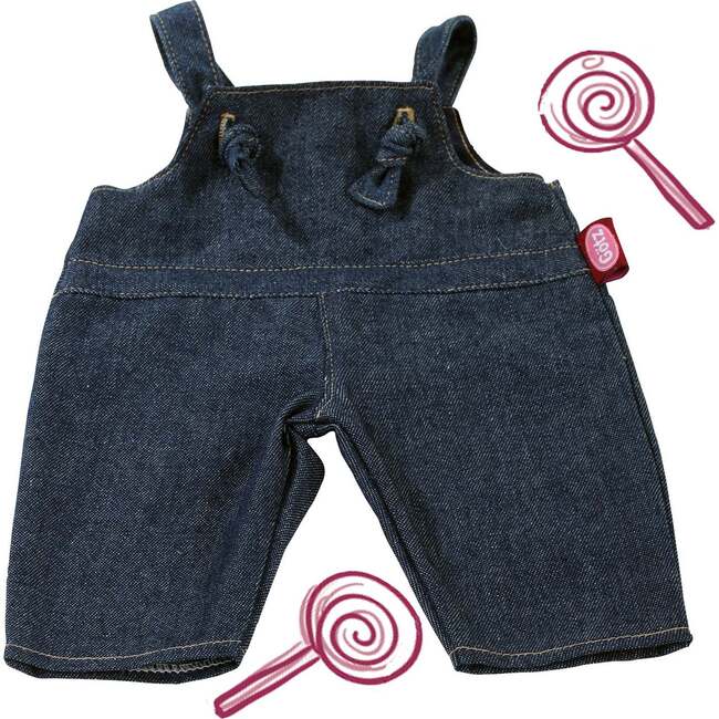 Gotz Doll Denim Dungaree Doll Clothing Accessory - Size S (30cm)