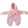 Winter Snow Suit with Scarf and Mittens for 13" Baby Dolls - Doll Accessories - 1 - thumbnail